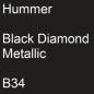 Preview: Hummer, Black Diamond Metallic, B34.